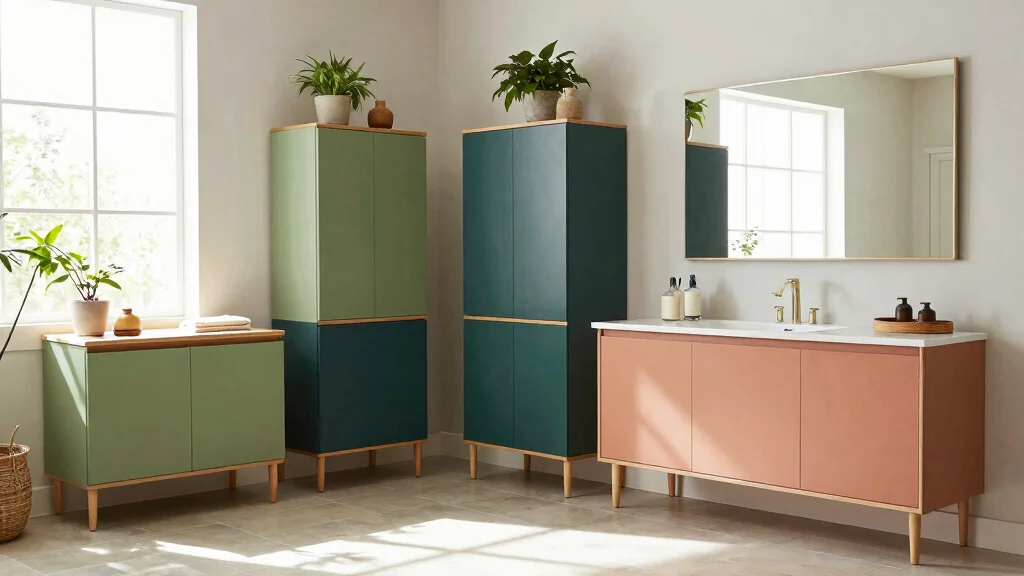 14 Bathroom Cabinet Color Ideas to Refresh the Space