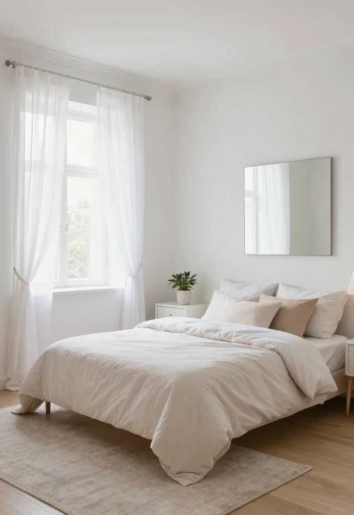 14 Bedroom Decor Ideas for Small Rooms That Feel Open 1. Embrace Light Colors 0