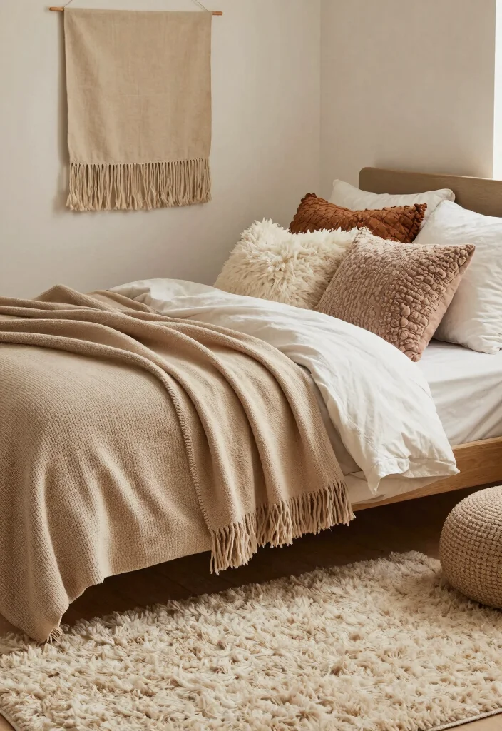 14 Bedroom Decor Ideas for Small Rooms That Feel Open 6. Add Texture with Fabrics 0