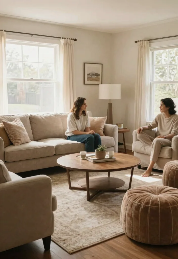 14 Cozy Living Room Decor Ideas for Everyday Comfort 3. Comfortable Seating Arrangements 0