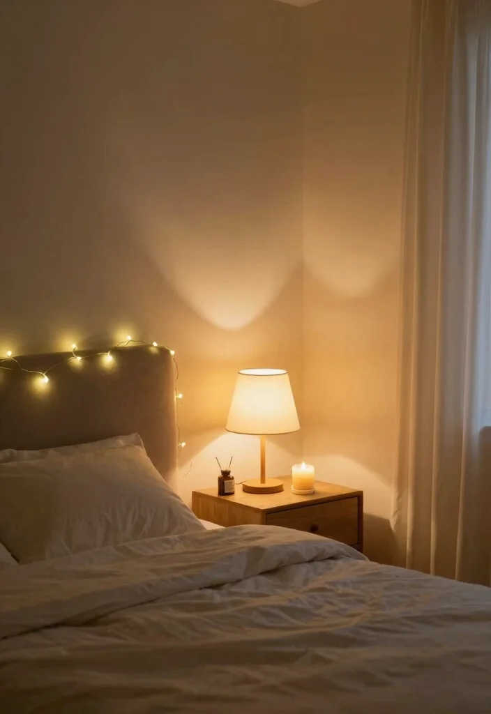 14 French Country Bedroom Ideas with Soft Romantic Style 11. Soft Lighting Options 0