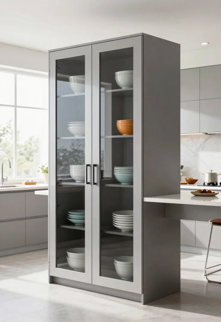 14 Kitchen Island Storage Layout Ideas for Better Function 9. Vertical Storage Solutions 0