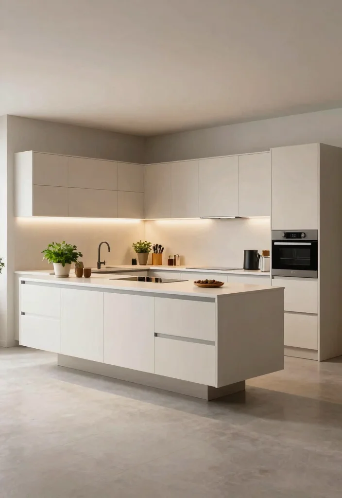 14 Kitchen Layout Ideas for Better Workflow 15 14 Kitchen Layout Ideas for Better Workflow 5. Floating Island Kitchen 0