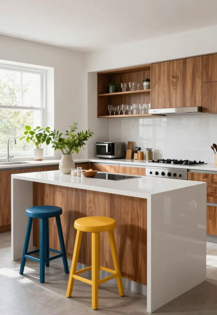 14 Kitchen Peninsula Ideas with Seating for Small Spaces 1. L Shaped Peninsula for Efficient Flow 0