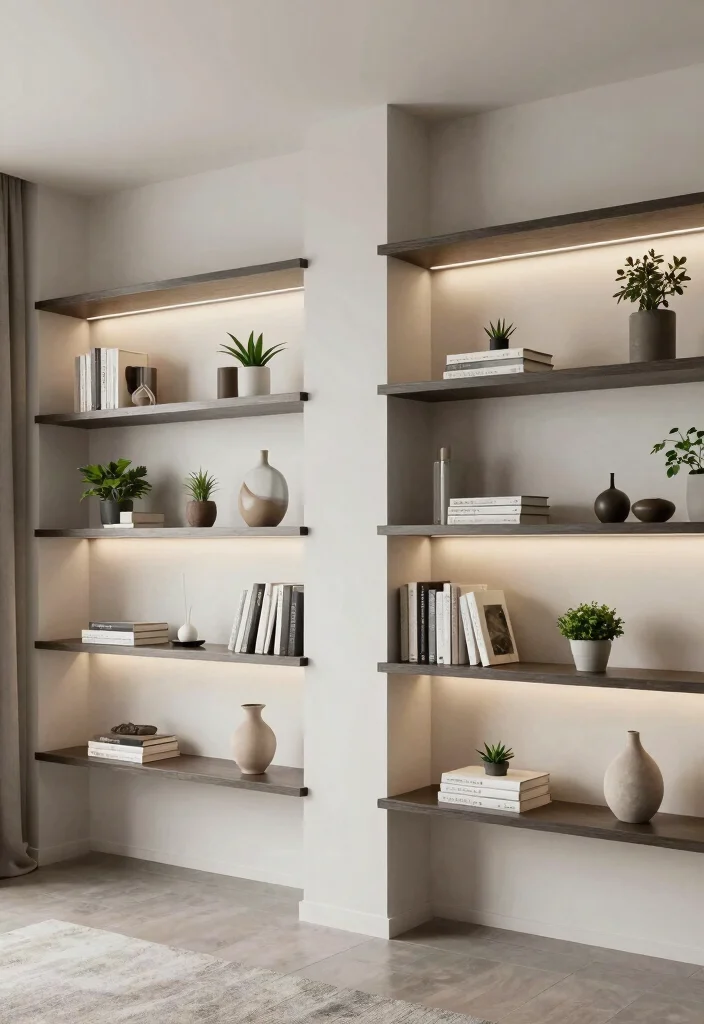 14 Living Room Addition Ideas to Expand Your Home 12 14 Living Room Addition Ideas to Expand Your Home 2. Open Shelving Displays 0