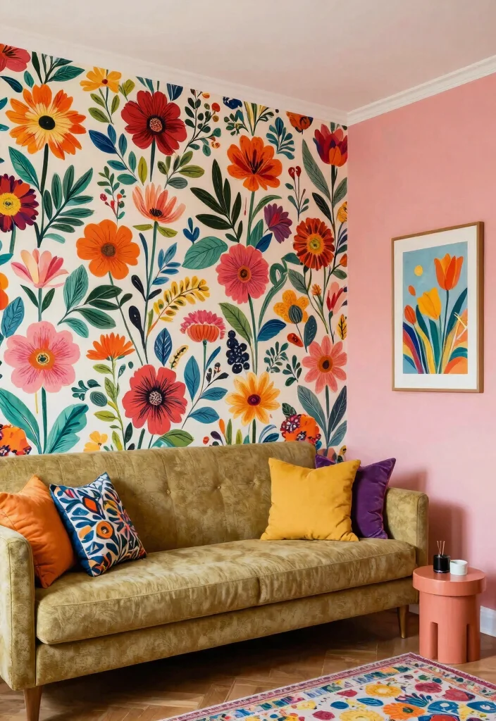 14 Living Room Addition Ideas to Expand Your Home 49 14 Living Room Addition Ideas to Expand Your Home 9. Artistic Wall Treatments 0