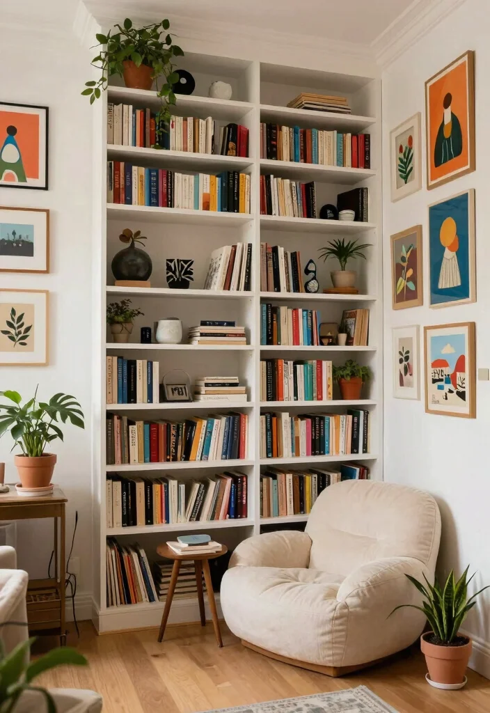 14 Living Room Extension Ideas to Add More Space 2. Utilize Vertical Space 0