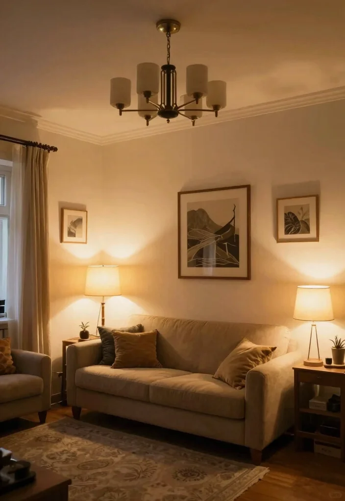 14 Living Room Extension Ideas to Add More Space 7. Layered Lighting 0