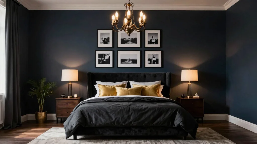 14 Luxury Dark Bedroom Ideas with a Rich Cozy Mood