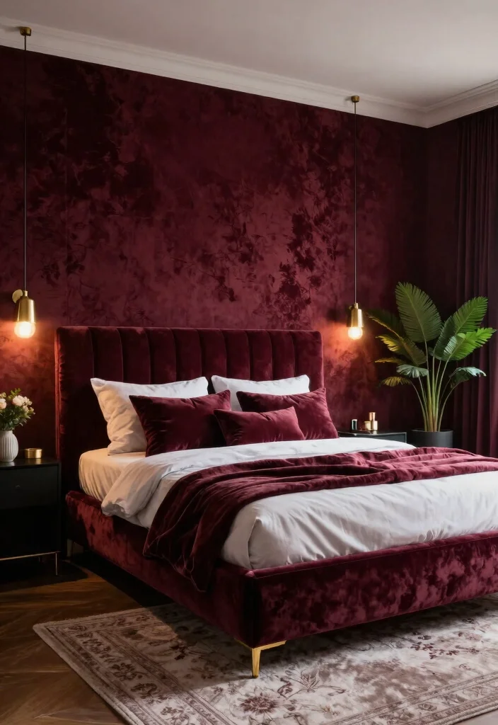 14 Master Bedroom Wallpaper Ideas with Elegant Impact 1 14 Master Bedroom Wallpaper Ideas with Elegant Impact 1. Velvet Elegance 0