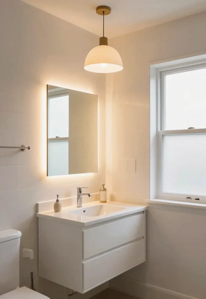 14 Modern Ensuite Bathroom Ideas for a Polished Finish 5. Bright and Airy Lighting 0