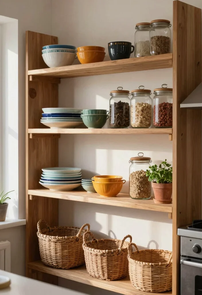 14 Modern Kitchen Counter Decor Ideas with Minimal Style 1 14 Modern Kitchen Counter Decor Ideas with Minimal Style 1. Embrace Open Shelving 0