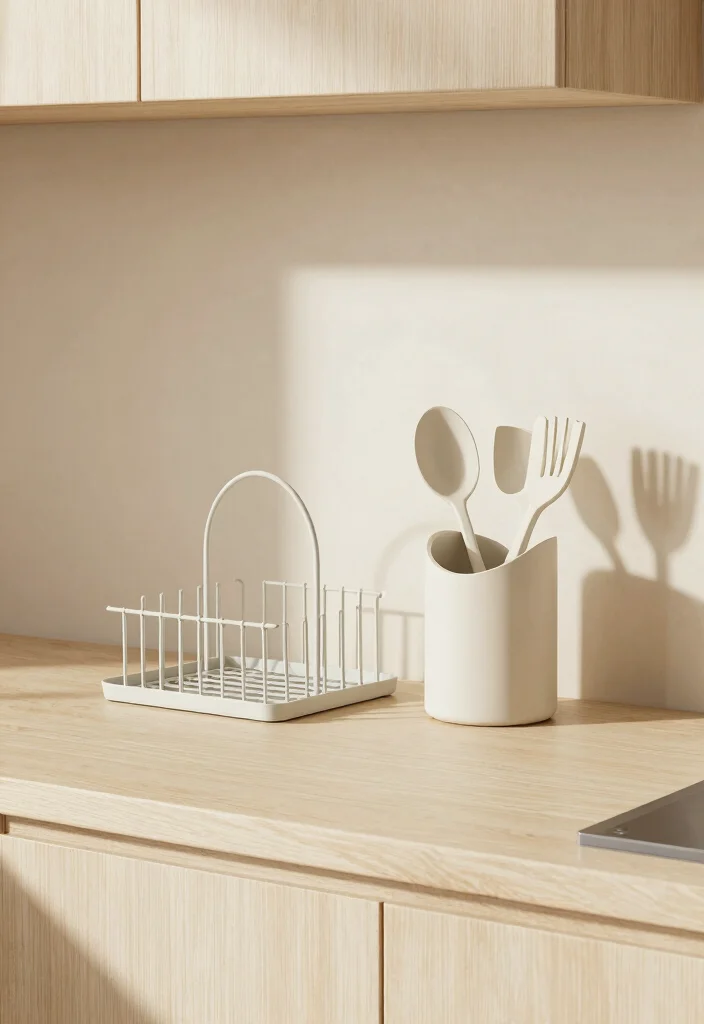 14 Modern Kitchen Counter Decor Ideas with Minimal Style 59 14 Modern Kitchen Counter Decor Ideas with Minimal Style 9. Incorporate Artful Kitchen Accessories 0