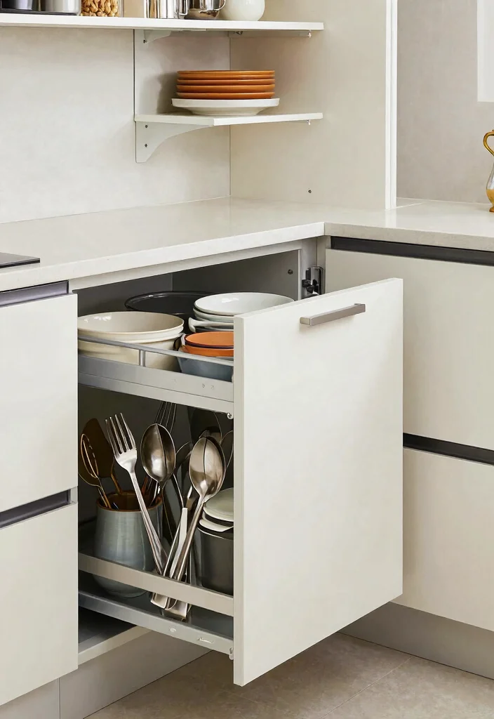 14 Modern Kitchen Interior Ideas with Clean Lines 25 14 Modern Kitchen Interior Ideas with Clean Lines 5. Smart Storage Solutions 0