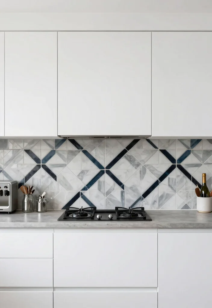 14 Modern Kitchen Interior Ideas with Clean Lines 29 14 Modern Kitchen Interior Ideas with Clean Lines 9. Bold Backsplashes 0