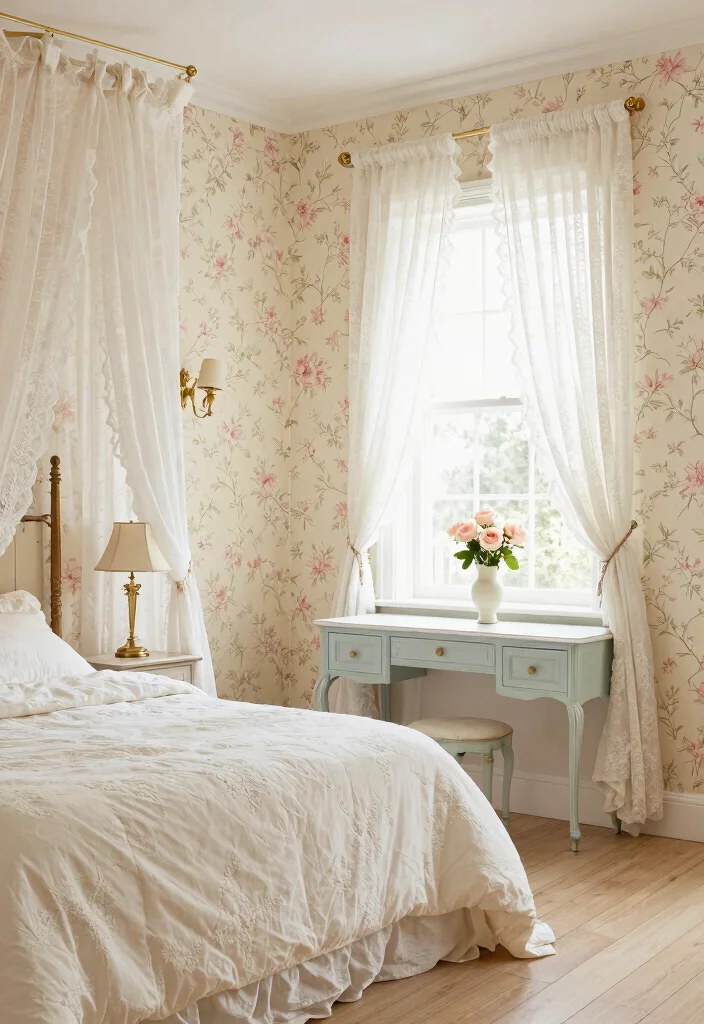 14 Romantic Vintage Bedroom Ideas with Old World Charm 2 14 Romantic Vintage Bedroom Ideas with Old World Charm 2. Romantic Color Palettes 0