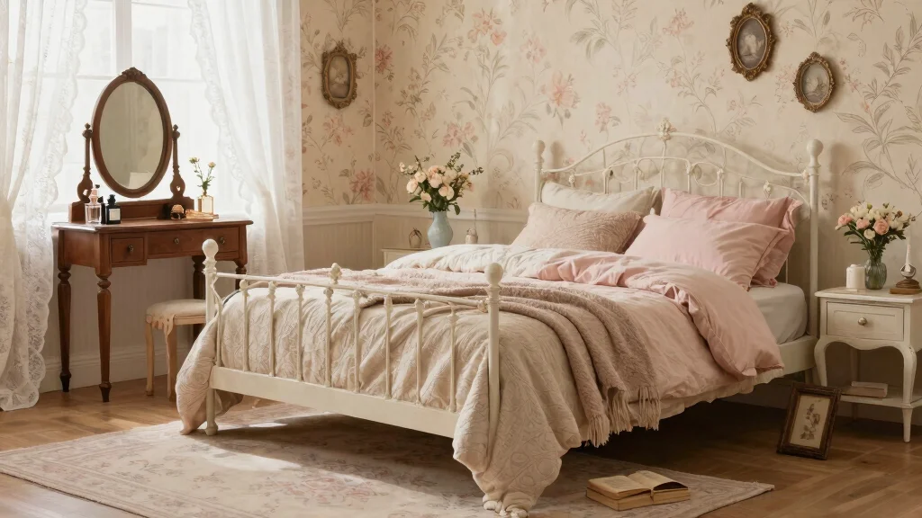 14 Romantic Vintage Bedroom Ideas with Old World Charm