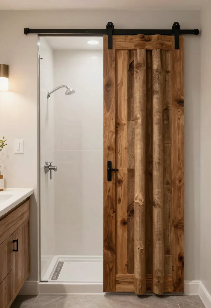 14 Small Bathroom Walk In Shower Ideas That Save Space 14. Unique Shower Curtain Alternatives 0