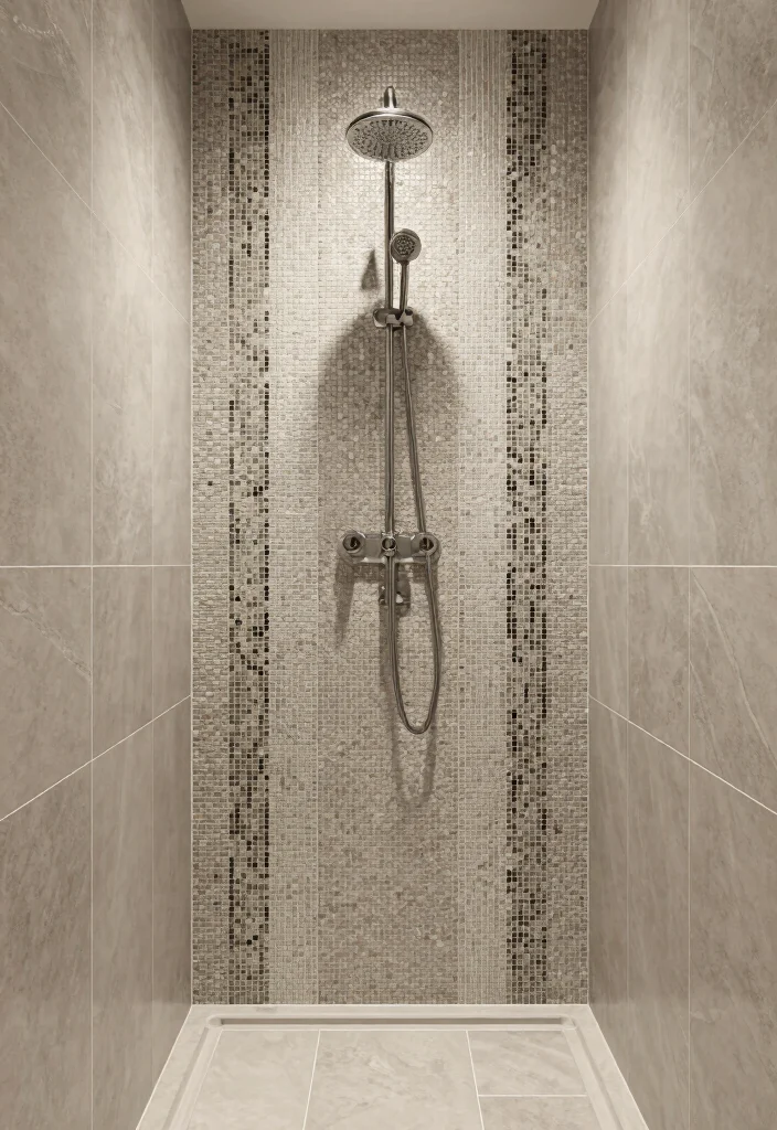 14 Small Bathroom Walk In Shower Ideas That Save Space 6. Textured Tiles for Visual Interest 0