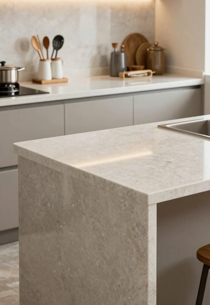 14 Small Modern Luxury Kitchen Ideas with High End Feel 51 14 Small Modern Luxury Kitchen Ideas with High End Feel 11. Unique Countertops 0