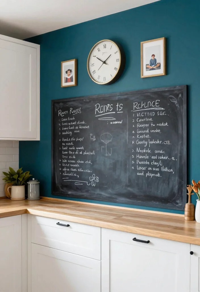 14 Small Space Kitchen Decor Ideas That Feel Open 6. Create a Statement Wall 0