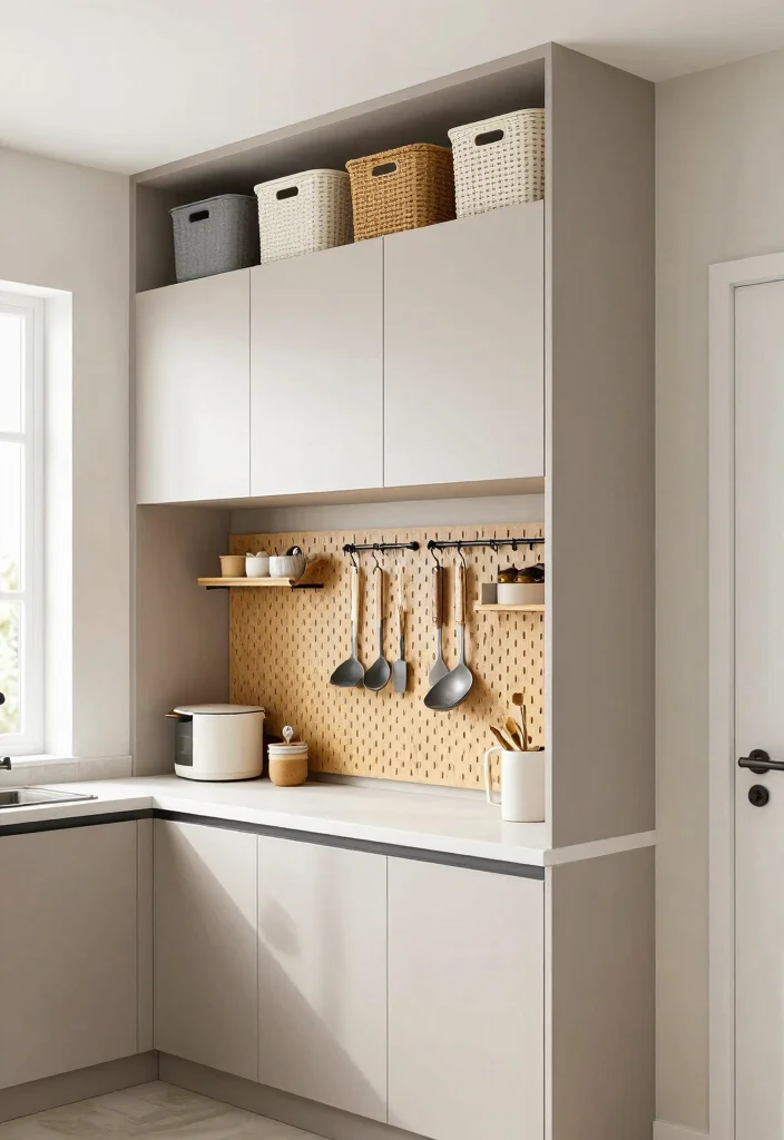 14 Small Space Kitchen Decor Ideas That Feel Open 7. Utilize Vertical Storage Solutions 0