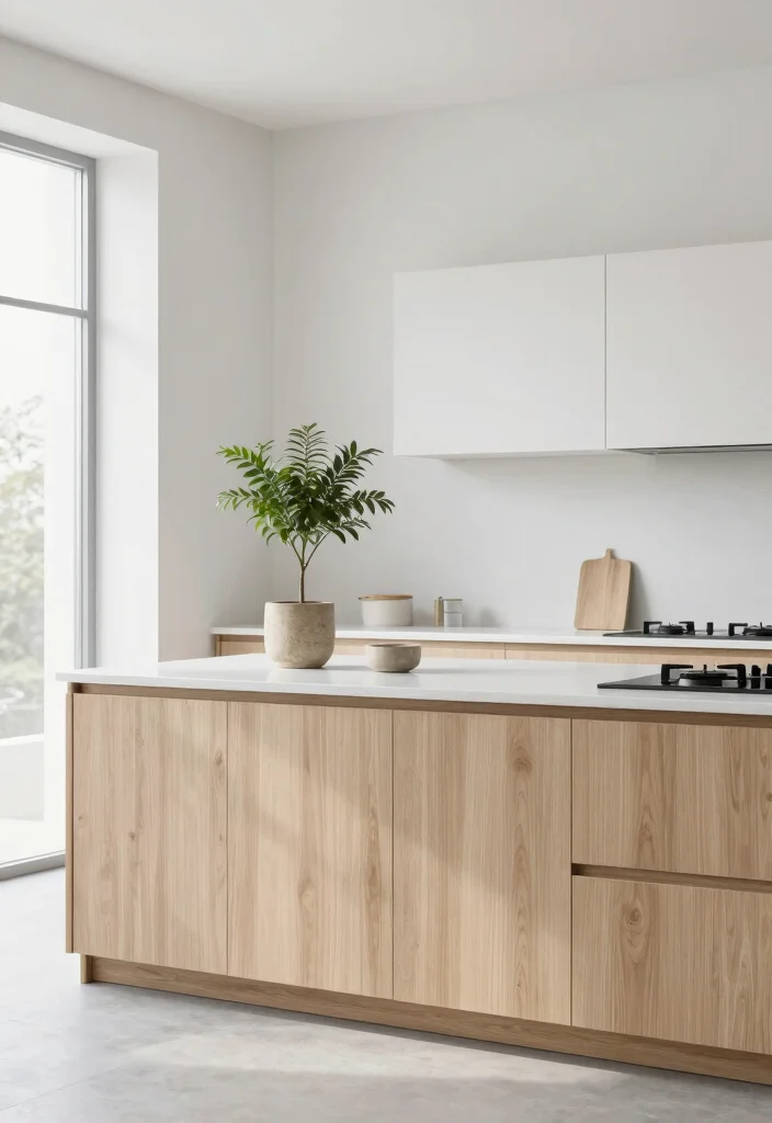 14 Small Space Kitchen Decor Ideas That Feel Open 9. Choose Minimalist Decor 0