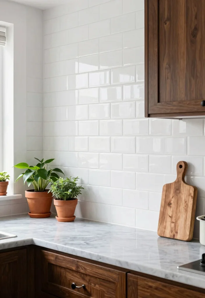 14 Subway Tile Kitchen Backsplash Ideas That Stay Timeless 1. Classic White Subway Tiles 0