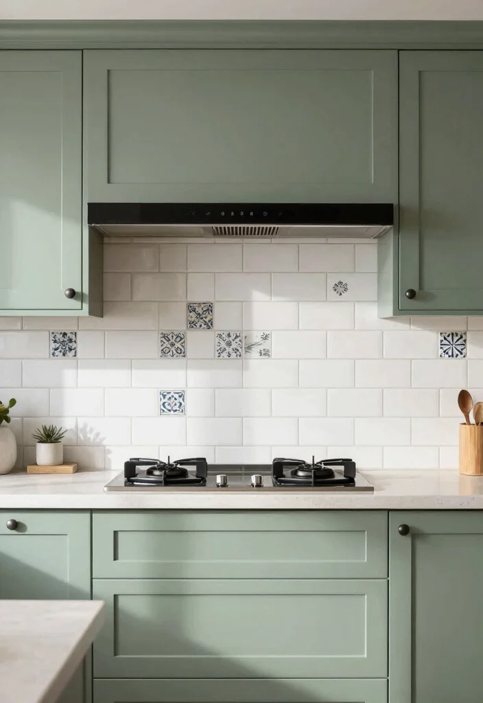 14 Subway Tile Kitchen Backsplash Ideas That Stay Timeless 11. Subway Tiles with Decorative Accents 0