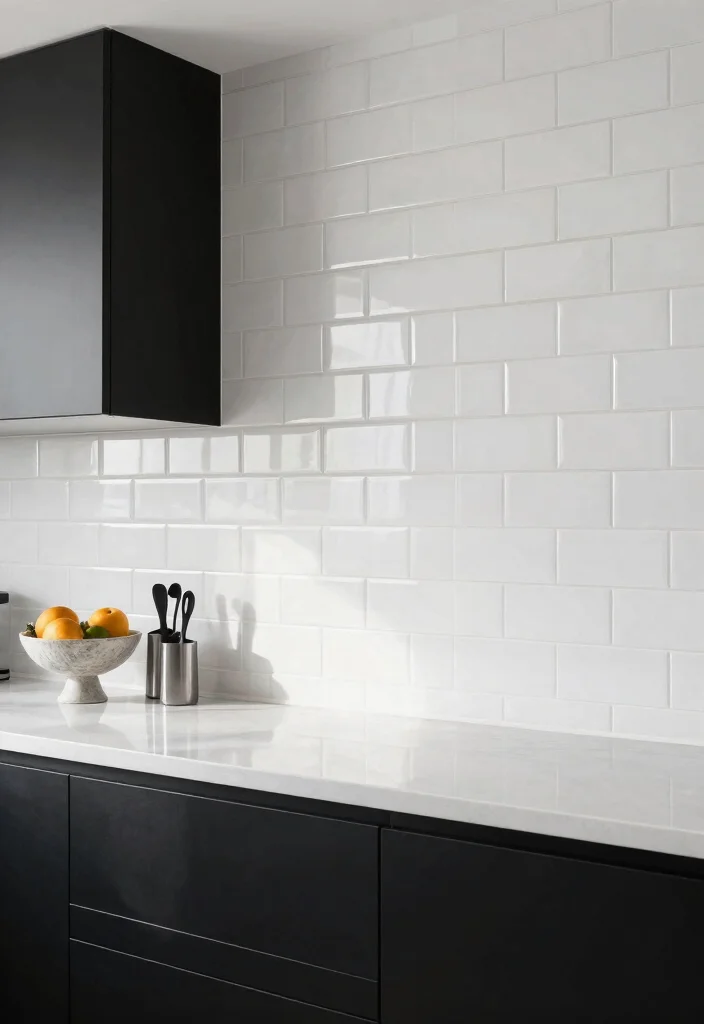 14 Subway Tile Kitchen Backsplash Ideas That Stay Timeless 12. Large Format Subway Tiles for a Modern Touch 0
