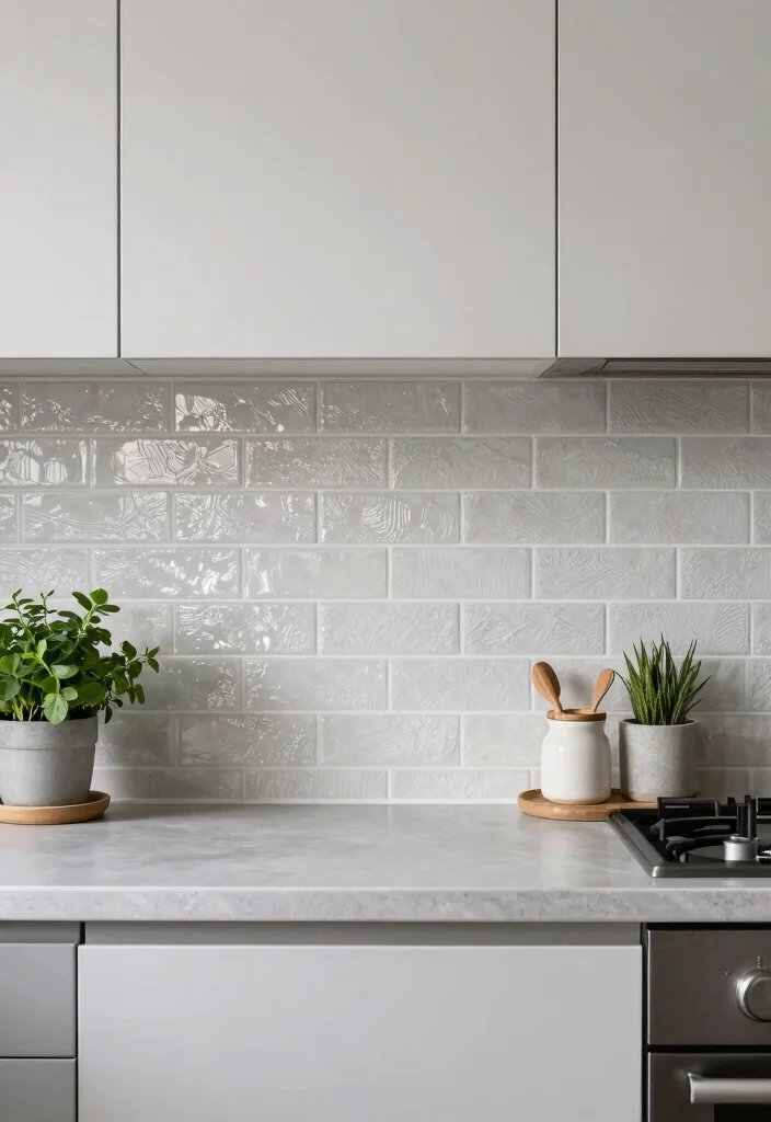 14 Subway Tile Kitchen Backsplash Ideas That Stay Timeless 5. Textured Subway Tiles for Added Dimension 0