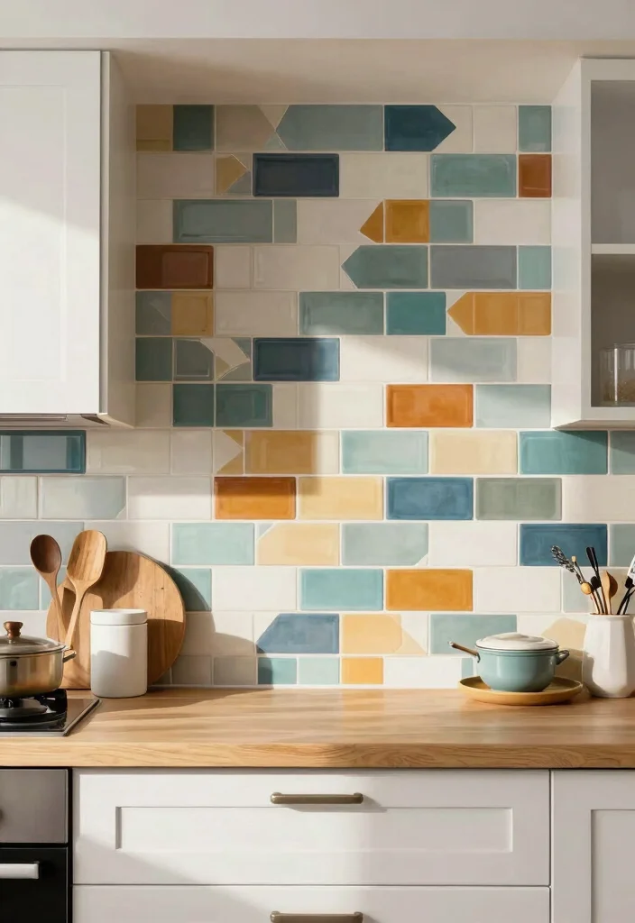 14 Subway Tile Kitchen Backsplash Ideas That Stay Timeless 7. Unique Shapes and Sizes of Subway Tiles 0