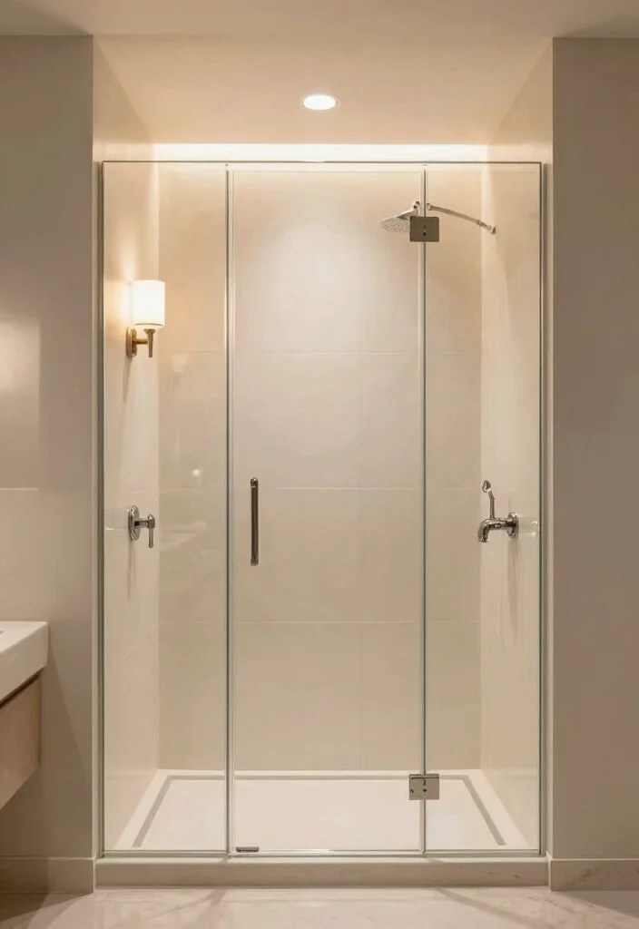 14 Walk In Shower Bathroom Ideas for a Modern Layout 51 14 Walk In Shower Bathroom Ideas for a Modern Layout 11. Elegant Lighting Solutions 0