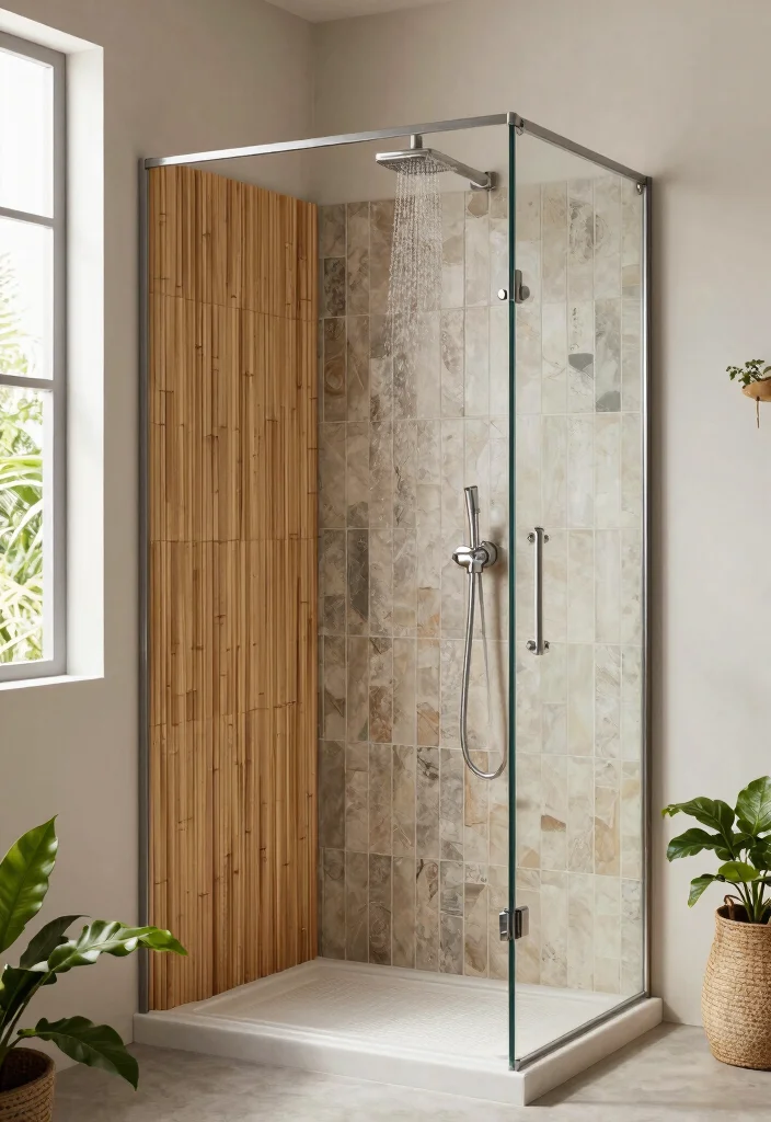 14 Walk In Shower Bathroom Ideas for a Modern Layout 63 14 Walk In Shower Bathroom Ideas for a Modern Layout 13. Eco Friendly Materials 0