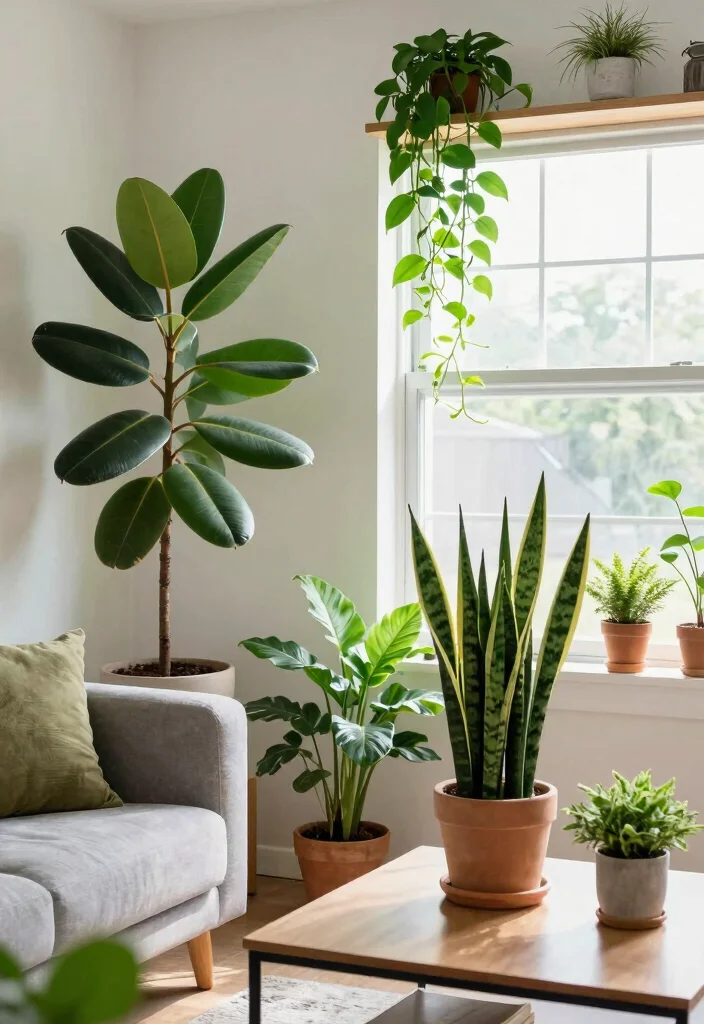 15 Living Room Design Ideas for Modern Everyday Living 15 15 Living Room Design Ideas for Modern Everyday Living 5. Go Green with Indoor Plants 0