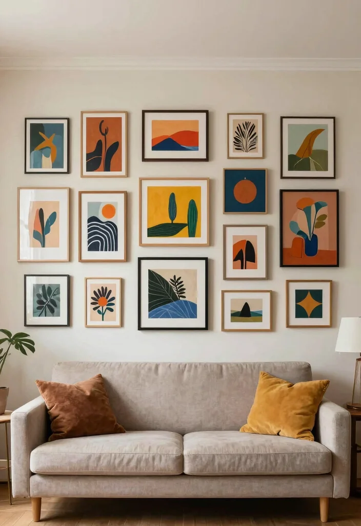 15 Living Room Design Ideas for Modern Everyday Living 28 15 Living Room Design Ideas for Modern Everyday Living 8. Display Art from Local Artists 0