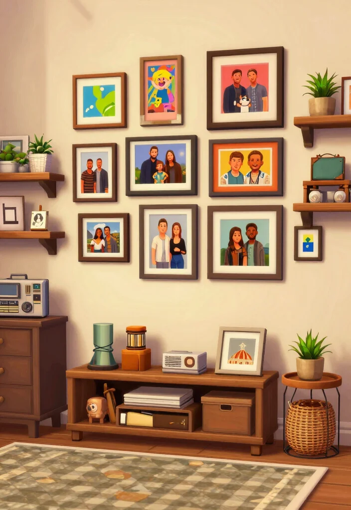 9 Bloxburg Big Living Room Ideas for Large Builds 7. Personal Touches 0