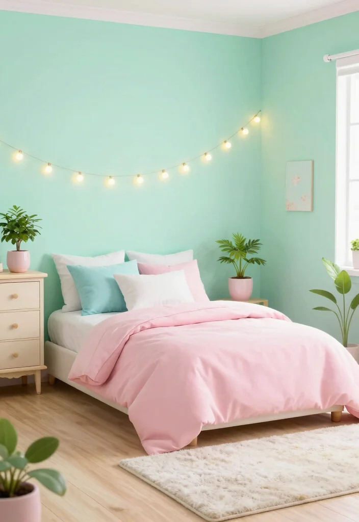9 Cute Bloxburg Bedroom Ideas with Cozy Style 1 9 Cute Bloxburg Bedroom Ideas with Cozy Style 1. Dreamy Pastel Paradise 0