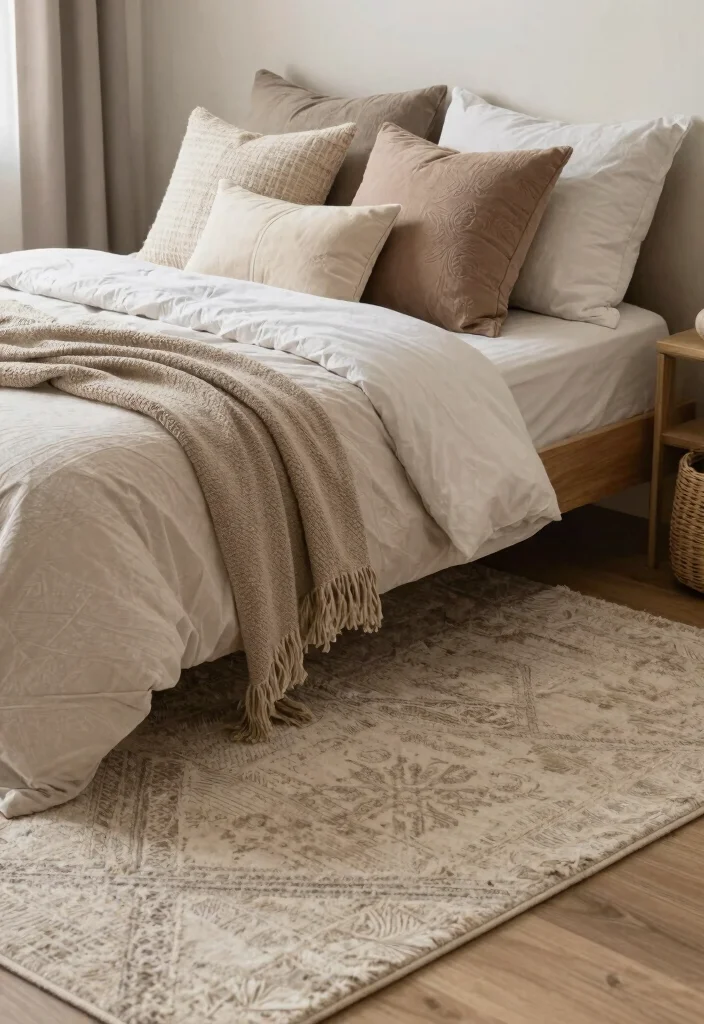 9 Mini Bedroom Ideas for Small Tight Spaces 26 9 Mini Bedroom Ideas for Small Tight Spaces 6. Cozy Textiles for Warmth and Comfort 0